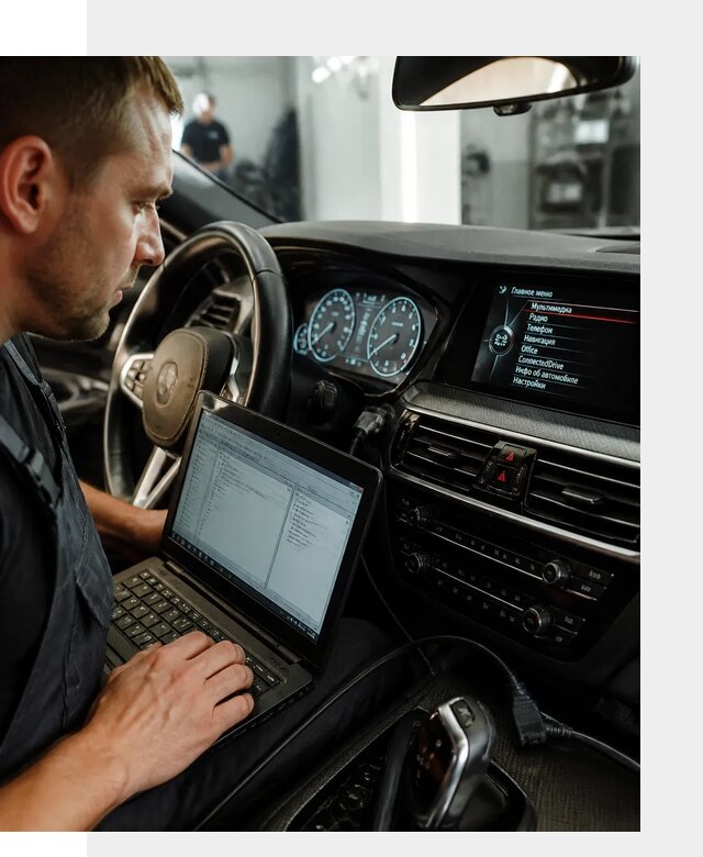 Русификация приборной панели BMW для авто в Ялуторовске от компании