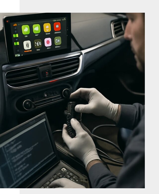 Активация Apple CarPlay в Ялуторовске для штатной мультимедиа