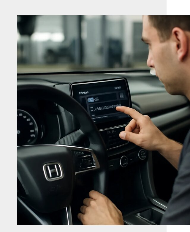 Русификация панели приборов Honda в Ялуторовске по цене 5165 ФастМобиль-Лтр
