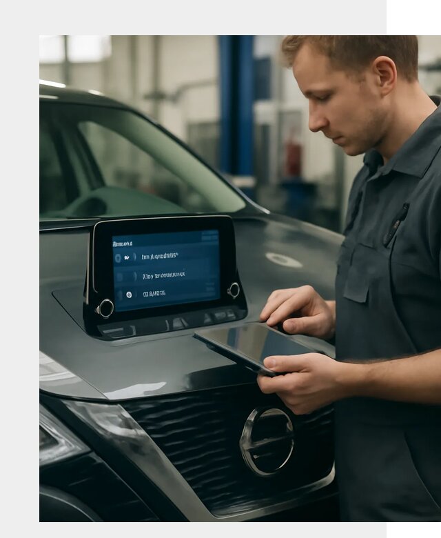 Русификация мультимедиа Nissan в Ялуторовске от 6714 р. | ФастМобиль-Лтр